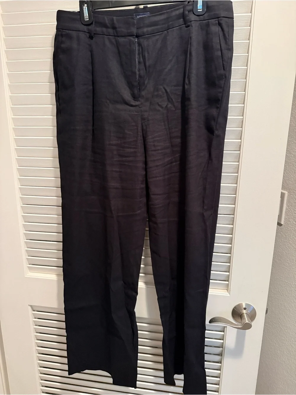 J. Crew Women's Black Tailored Dress Pants